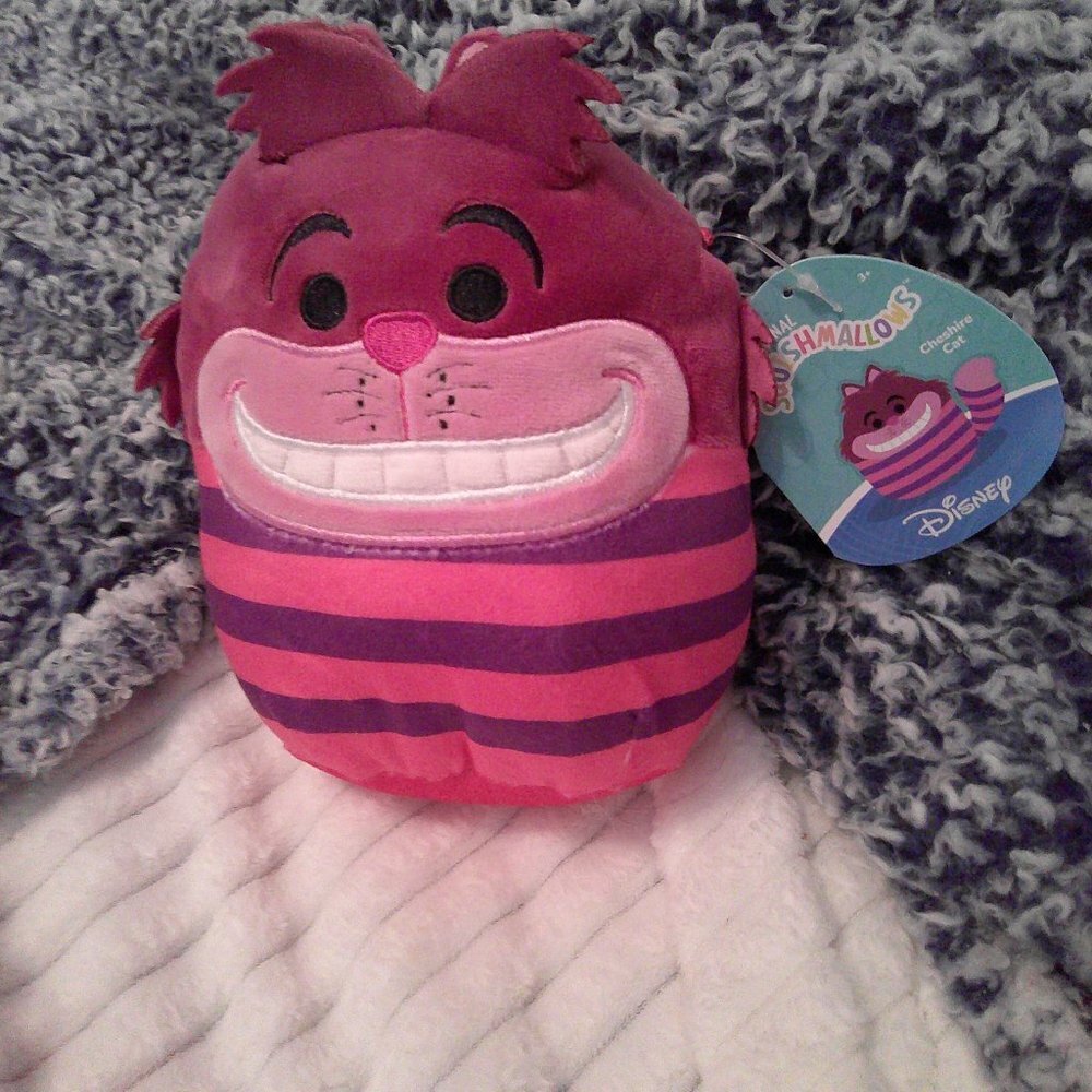 CHESIRE CAT  Disney's Alice in Wonderland Character Original Squishmallow NWT